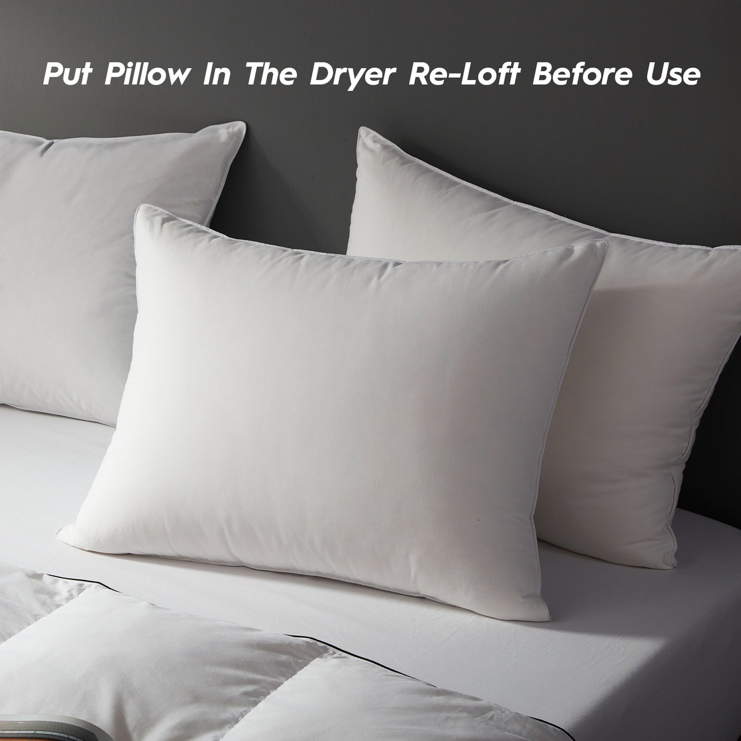 Globon Soft Down Pillow for Sleeping, Luxury Hotel Pillows