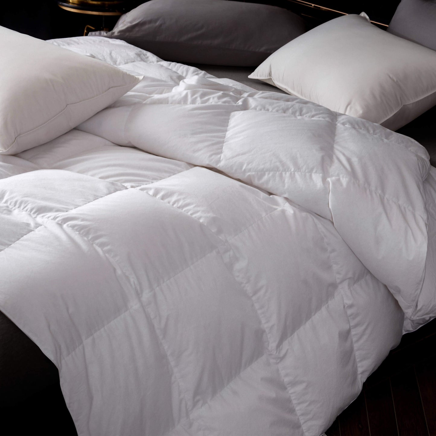 Globon Texcote All Season Down Comforter White Color