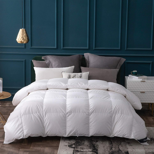 Globon All Season Goose Down Comforter White Color
