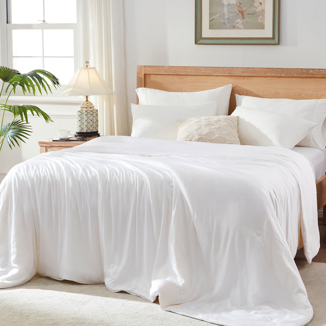 Globon Bamboo Viscose Cooling Comforter, Summer Blanket