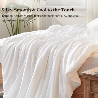 Globon Bamboo Viscose Cooling Comforter, Summer Blanket
