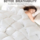 Globon Down Comforter All Season  Noiseless Shell White Color