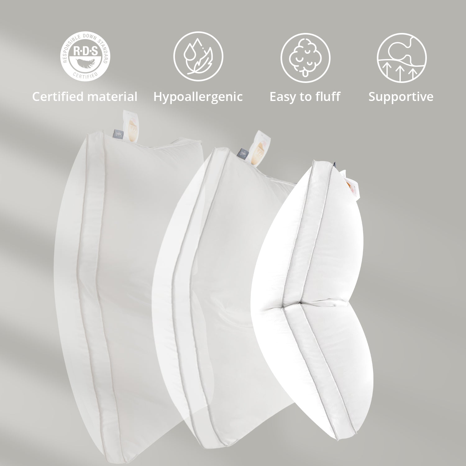 Globon Luxury Feather Down Pillow