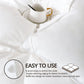 Globon Down Comforter All Season  Noiseless Shell White Color