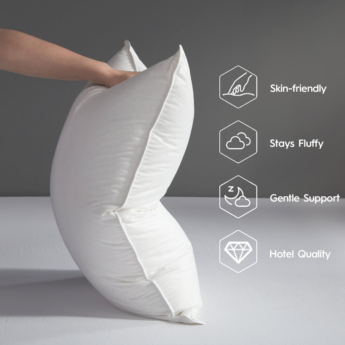 Globon Hotel Collection Feather Down Pillows