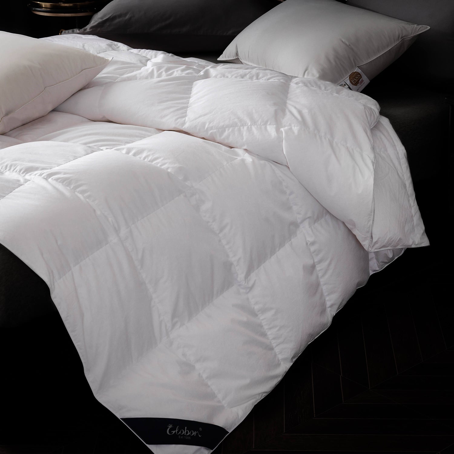 Globon All Season Goose Down Comforter White Color