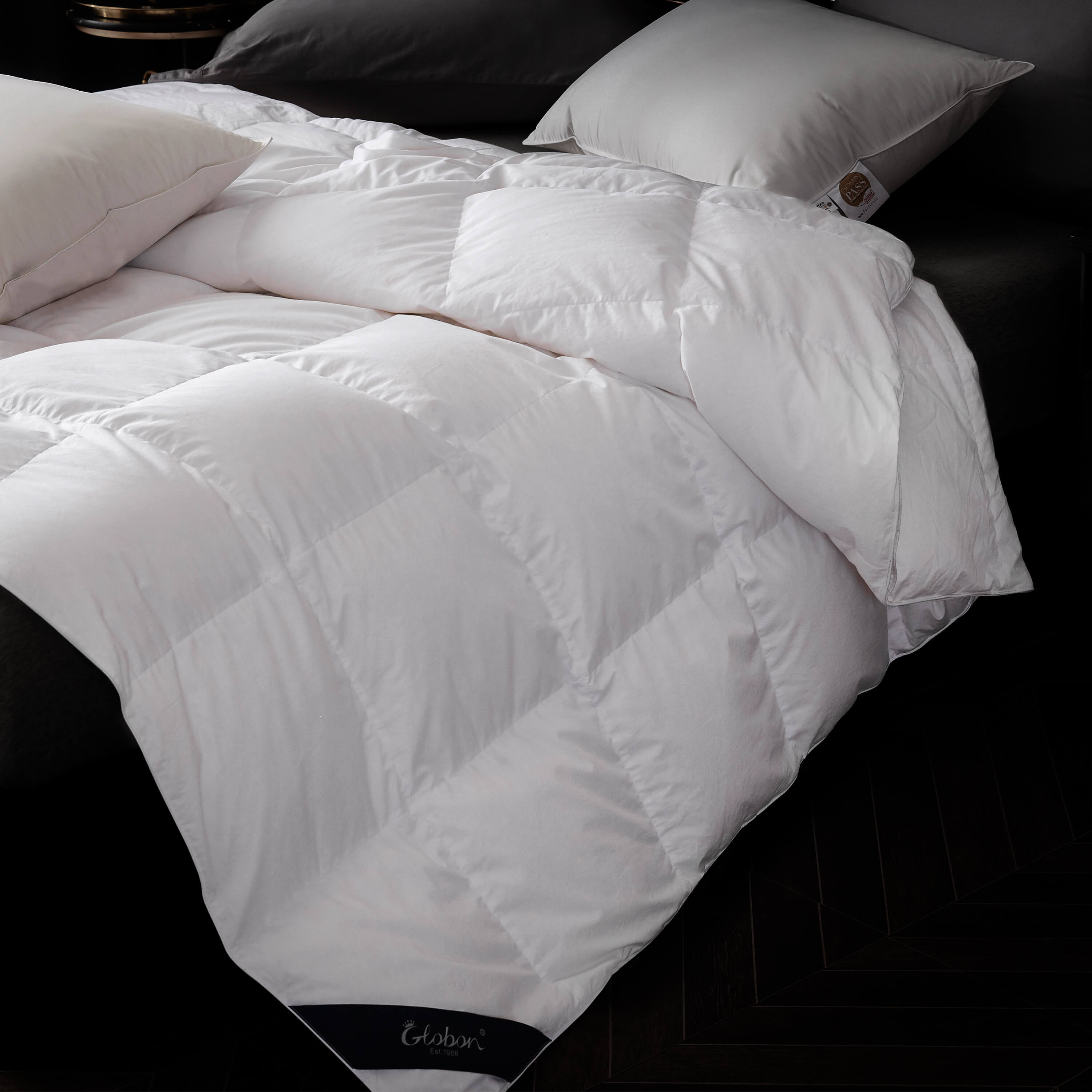 Globon All Season Goose Down Comforter White Color