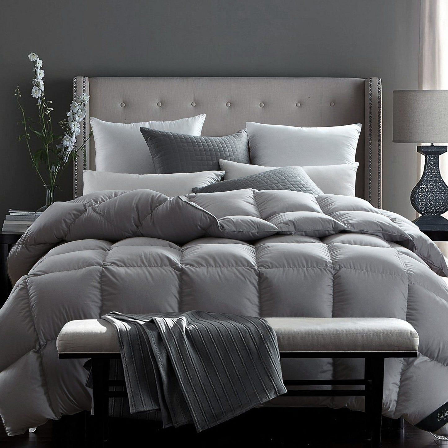 Globon Fusion Winter Down Comforter Grey