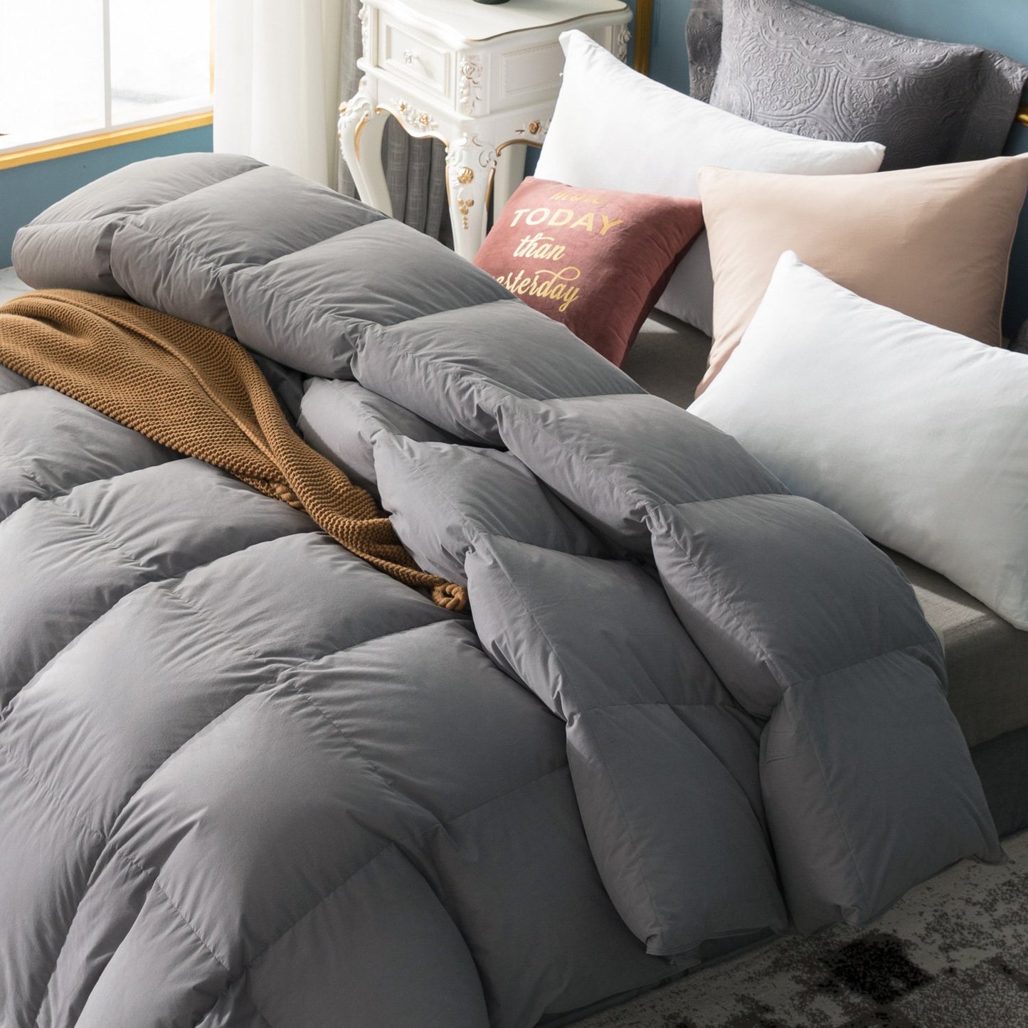 Globon Fusion Winter Down Comforter Grey